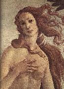 The Birth of Venus (detail) ff Botticelli
